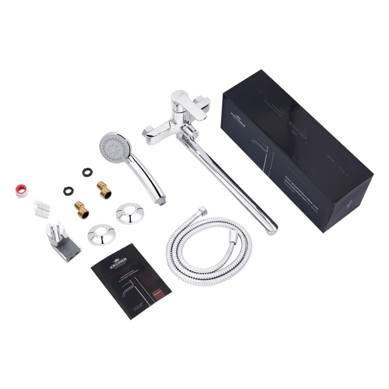 Змішувач для ванної Kroner KRP Bremen - C070