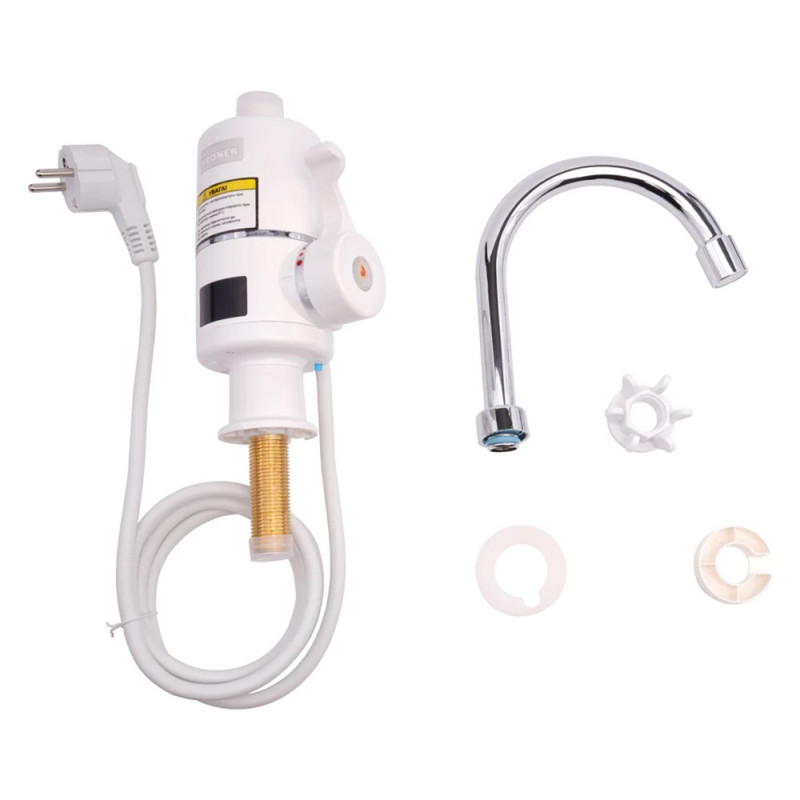 Проточний водонагрівач Kroner KRM Volt - CW090 з дисплеєм