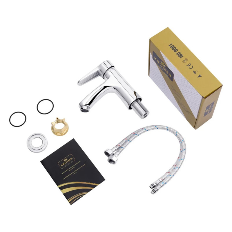 Змішувач для раковини Kroner KRM Elbe - C010