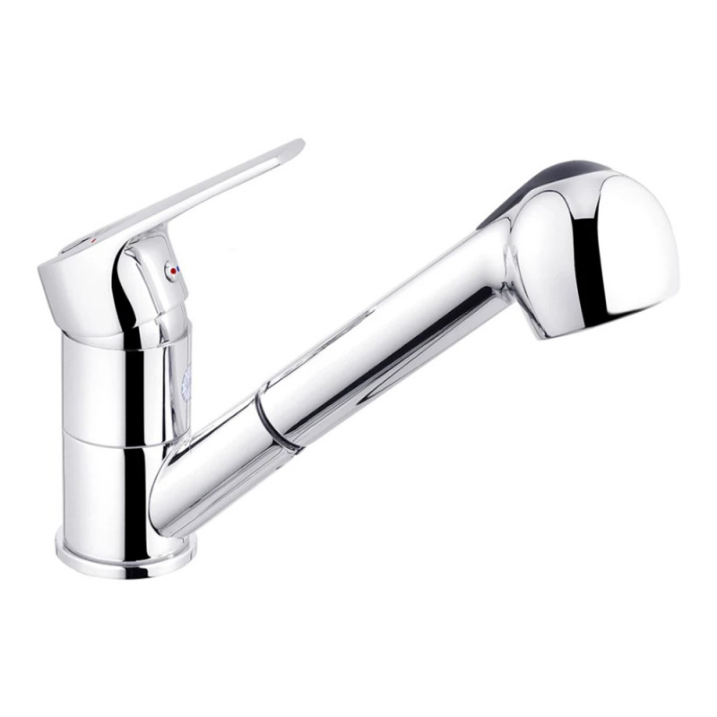 Змішувач для кухні з висувним виливом Kroner KRM Odra - C030-T