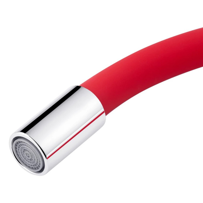 Змішувач для кухні з гнучким виливом Kroner KRM Odra - C032RED