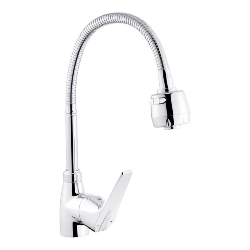 Змішувач для кухні з гнучким виливом Kroner KRM Odra - C039-1