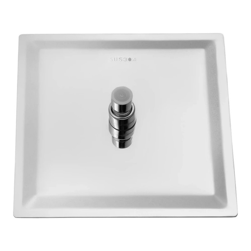 Лійка стельова квадратна Kroner KRP Edelstahl Kubus - ESG704-25