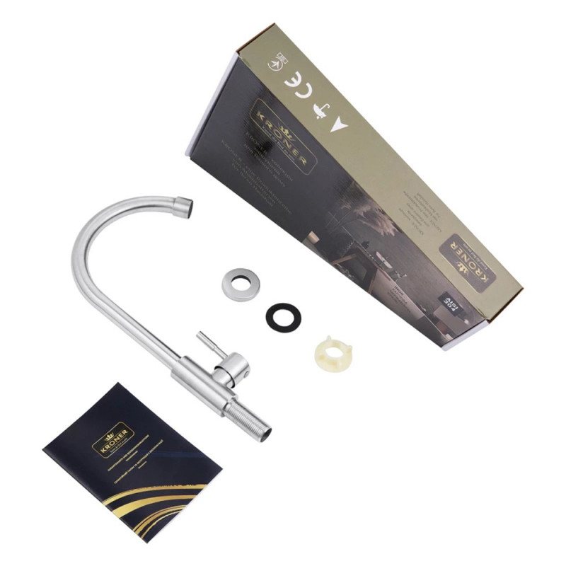 Кран на одну воду Kroner KRP Edelstahl Klassisch - ESG098