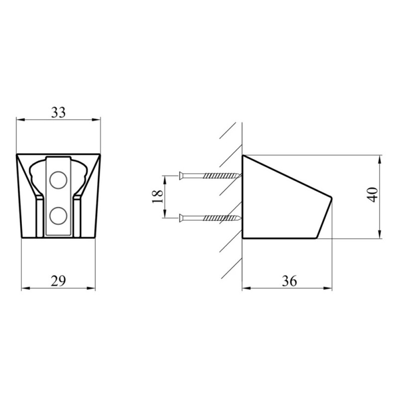 Тримач для душу Kroner KRP - ESG925