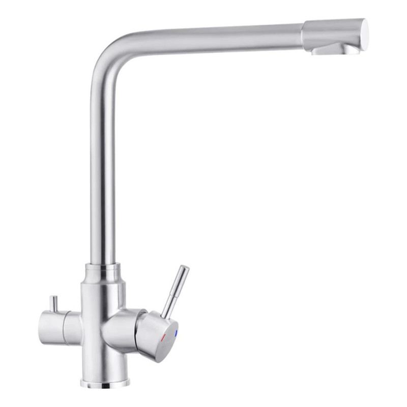 Змішувач для кухні з підключенням до фільтру Kroner KRP Edelstahl Klassisch - ESG038