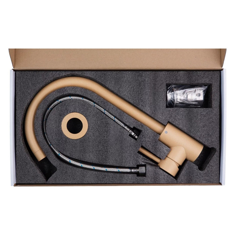 Змішувач для кухні Kroner KRP Edelstahl Klassisch - COL035