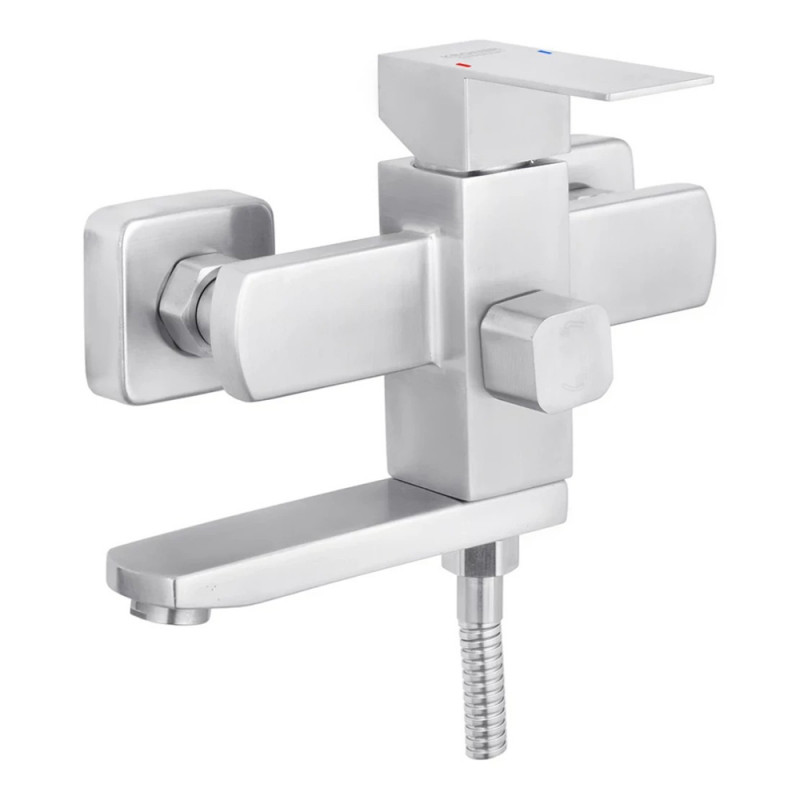 Змішувач для ванної Kroner KRP Edelstahl Kubus - ESG060