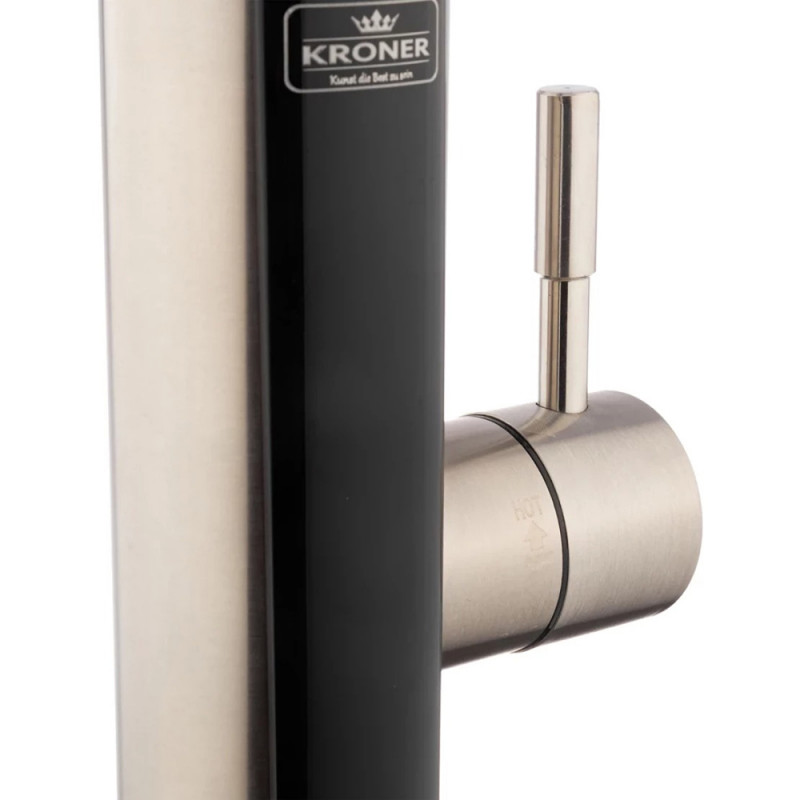 Проточний водонагрівач Kroner KRP Volt - ESG087RSS з дисплеєм