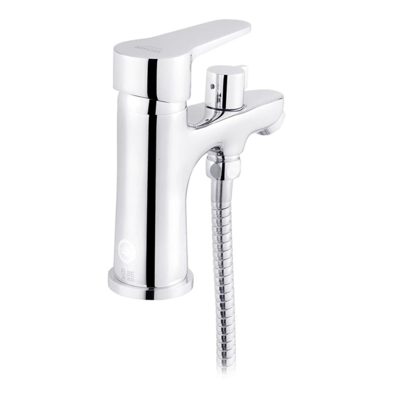 Змішувач для раковини Kroner KRM Elbe - C015 з гігієнічним душем