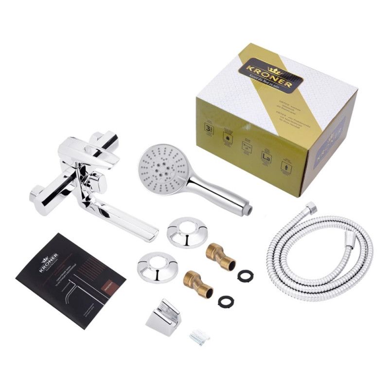 Змішувач для ванної Kroner KRM Kante - C060