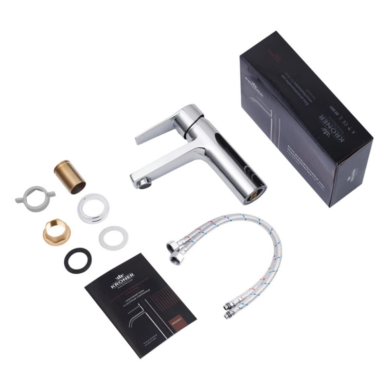 Змішувач для раковини Kroner KRP Enzo - C010