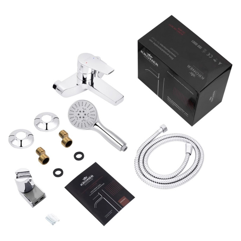 Змішувач для ванної Kroner KRP Enzo - C060