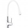Змішувач для кухні з гнучким виливом Kroner KRP Küche - C031WHI