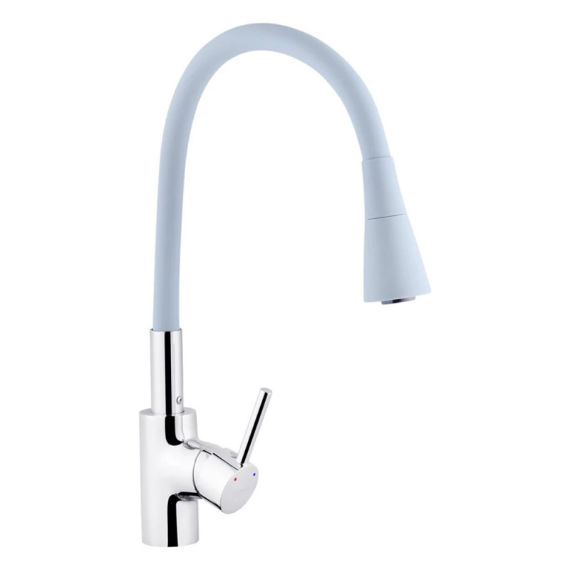 Змішувач для кухні з гнучким виливом Kroner KRP Küche - C031GRA