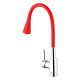 Змішувач для кухні з гнучким виливом Kroner KRP Küche - C031RED