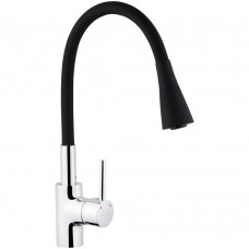 Змішувач для кухні з гнучким виливом Kroner KRP Küche - C031BLK