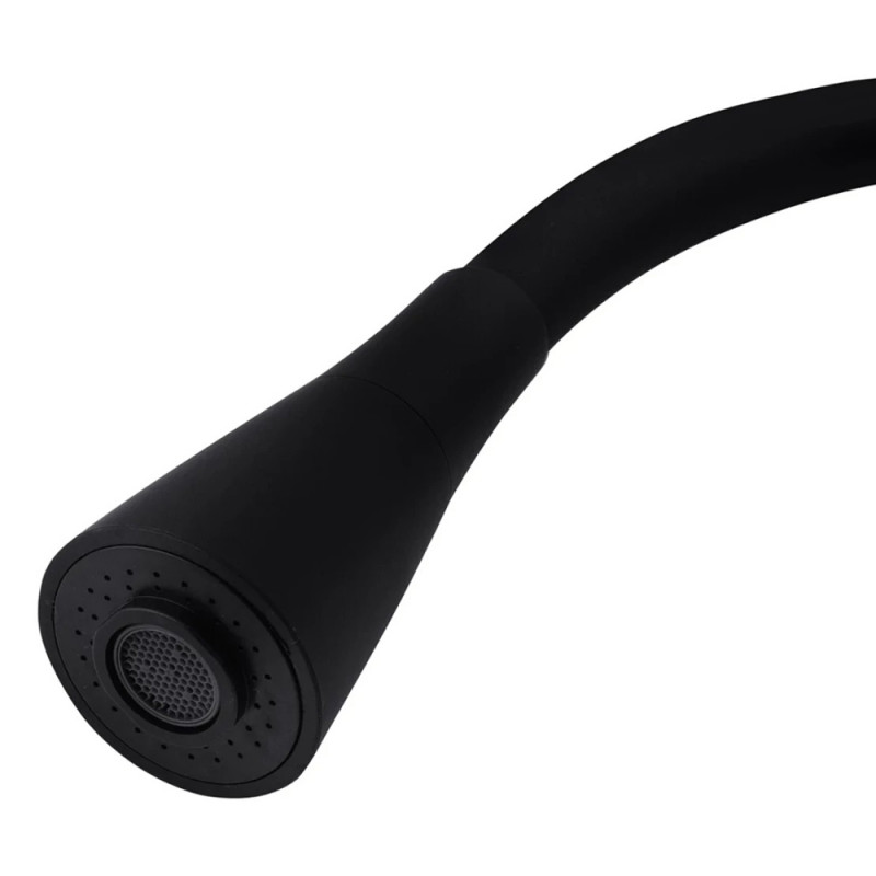Змішувач для кухні з гнучким виливом Kroner KRP Küche - C031BLK