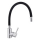 Змішувач для кухні з гнучким виливом Kroner KRP Edelstahl Klassisch - ESG035BLK
