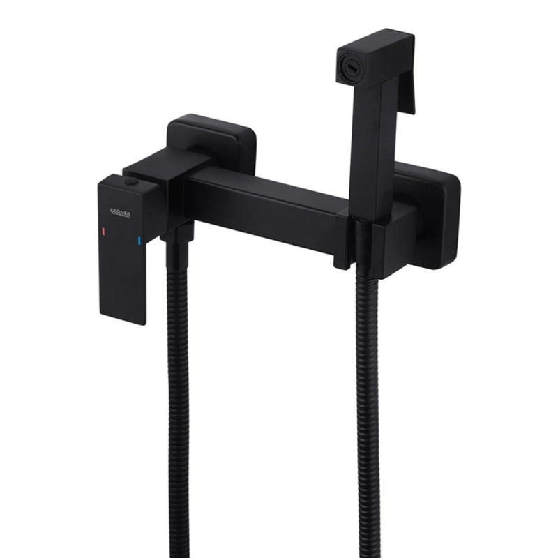 Змішувачі з гігієнічним душем Kroner KRP Edelstahl Kubus - SCH052