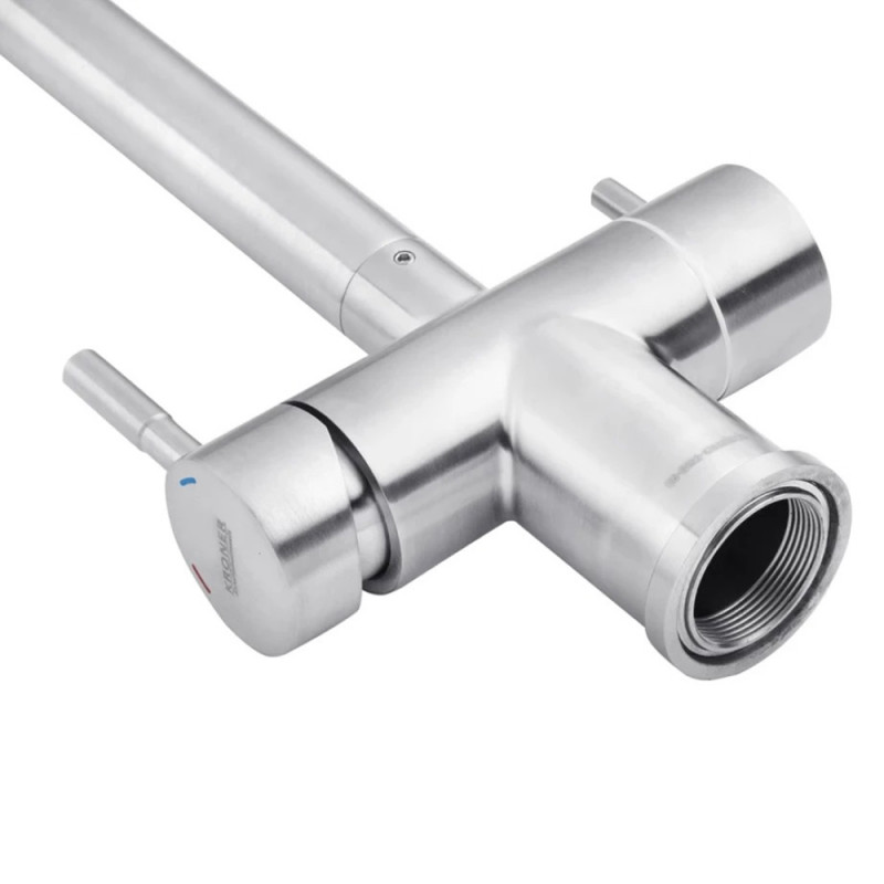 Змішувач для кухні з підключенням до фільтру Kroner KRP Edelstahl Klassisch - ESG03811