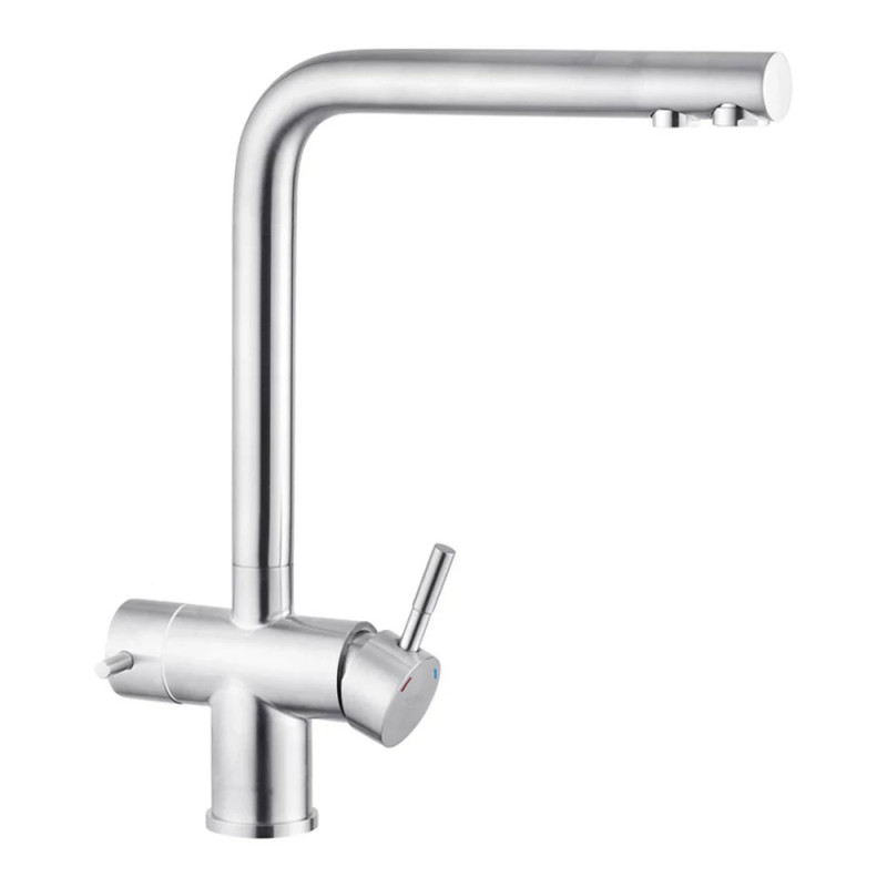 Змішувач для кухні з підключенням до фільтру Kroner KRP Edelstahl Klassisch - ESG03811