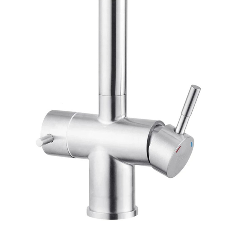 Змішувач для кухні з підключенням до фільтру Kroner KRP Edelstahl Klassisch - ESG03811