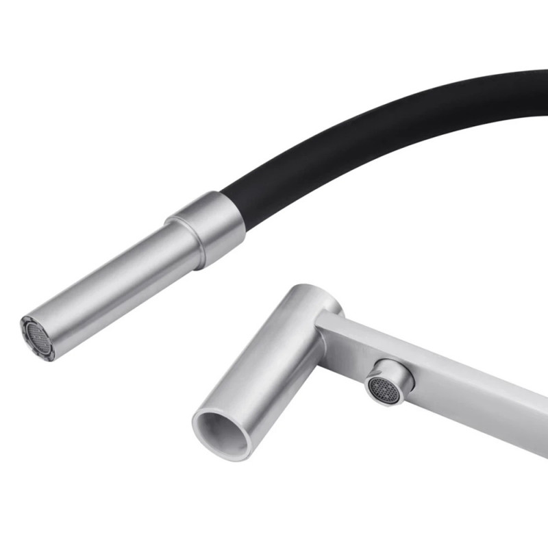 Змішувач для кухні з підключенням до фільтру Kroner KRP Edelstahl Klassisch - ESG03815BLK