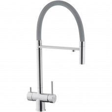 Змішувач для кухні з підключенням до фільтру Kroner KRP Edelstahl Klassisch - ESG03815GRA