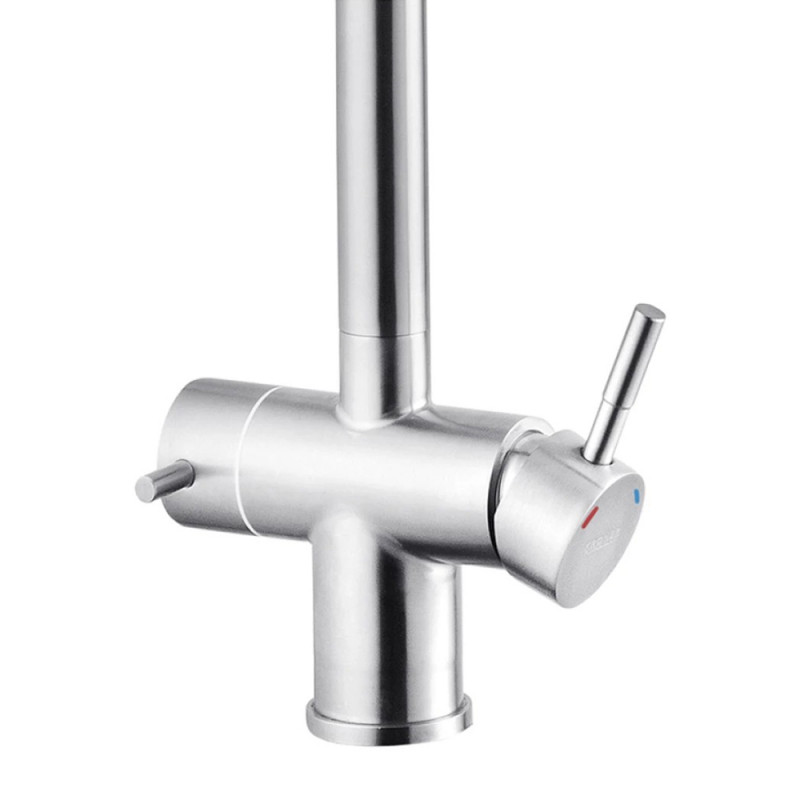 Змішувач для кухні з підключенням до фільтру Kroner KRP Edelstahl Klassisch - ESG03815GRA