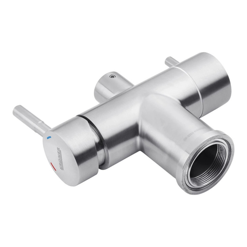 Змішувач для кухні з підключенням до фільтра Kroner KRP Edelstahl Klassisch - ESG03815WHI