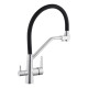 Змішувач для кухні з підключенням до фільтру Kroner KRP Edelstahl Klassisch - ESG03817BLK