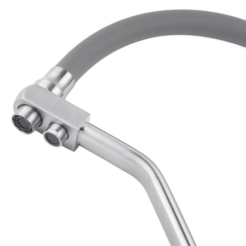 Змішувач для кухні з підключенням до фільтру Kroner KRP Edelstahl Klassisch - ESG03817GRA