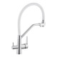 Змішувач для кухні з підключенням до фільтру Kroner KRP Edelstahl Klassisch - ESG03817WHI