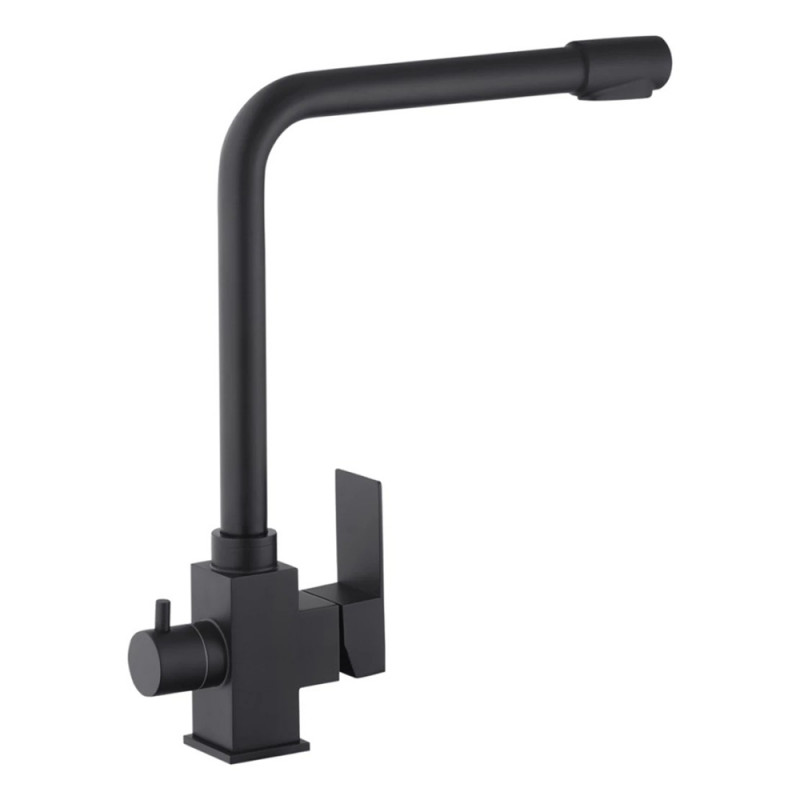 Змішувач для кухні з підключенням до фільтру Kroner KRP Edelstahl Kubus - SCH03810