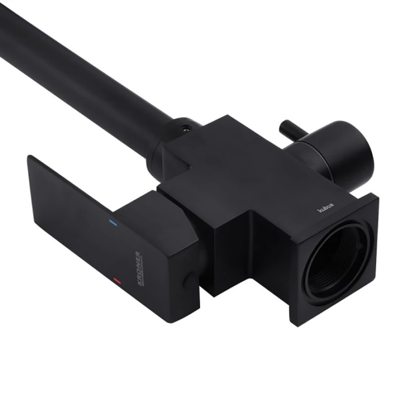 Змішувач для кухні з підключенням до фільтру Kroner KRP Edelstahl Kubus - SCH03810