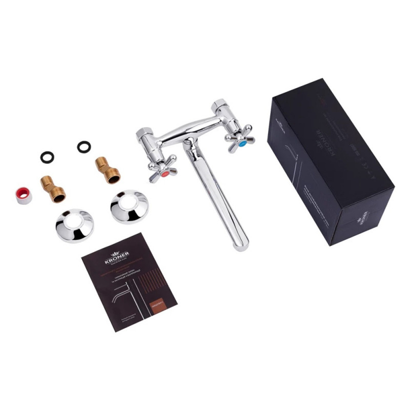 Змішувач для кухні настінний Kroner KRP Royce - C040