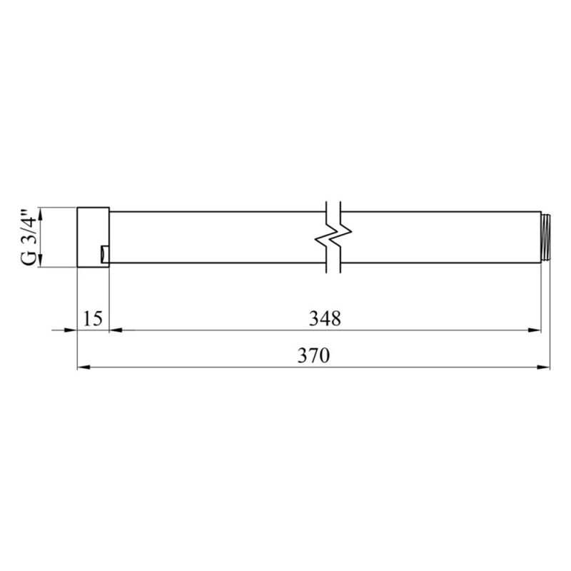 Подовжувач для душової стійки Kroner KRP - ESG928