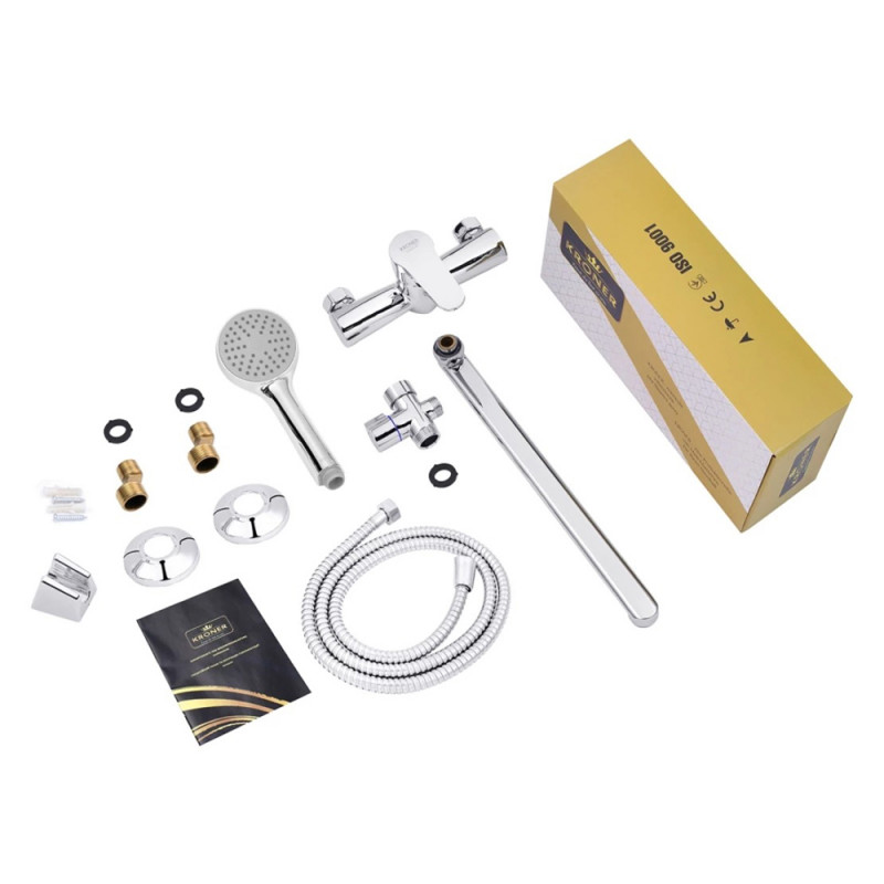 Змішувач для ванної Kroner KRM Elbe - C072