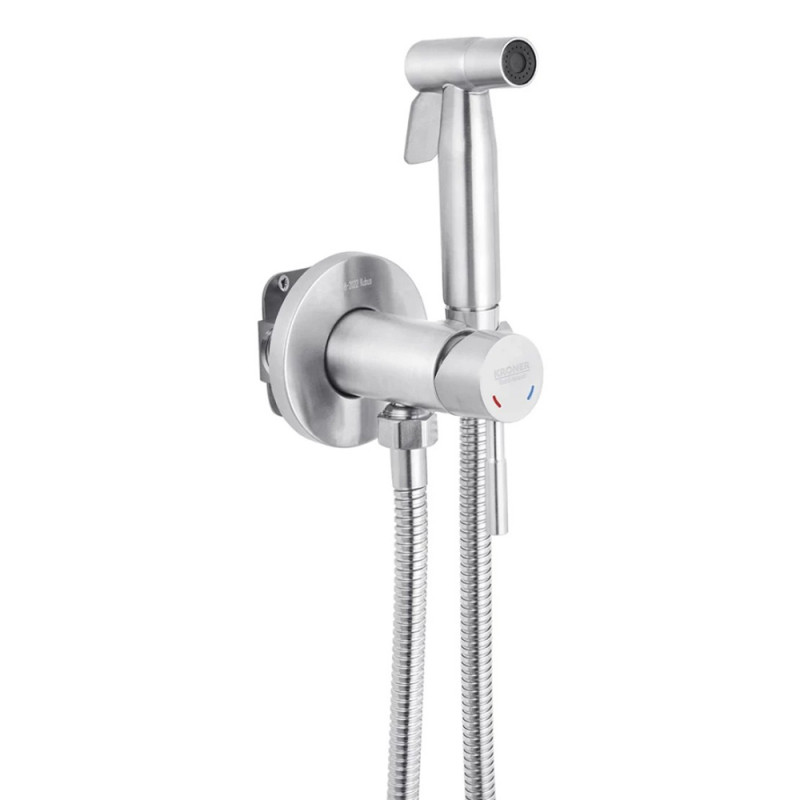 Змішувачі з гігієнічним душем Kroner KRP Edelstahl Klassisch - ESG053