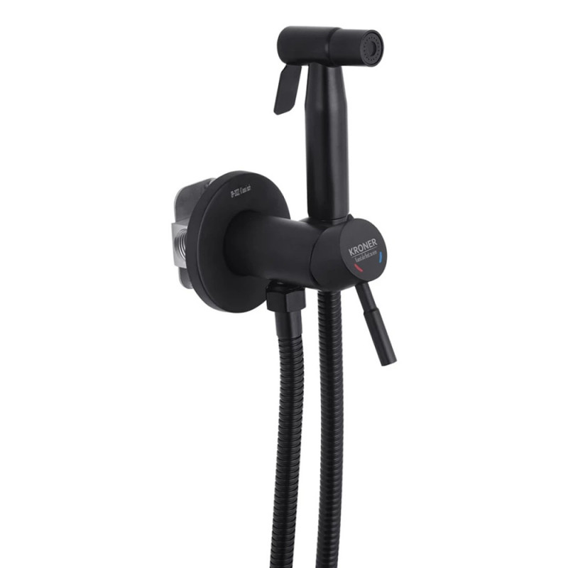 Змішувачі з гігієнічним душем Kroner KRP Edelstahl Klassisch - SCH053