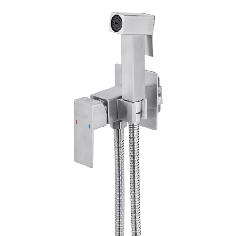 Змішувачі з гігієнічним душем Kroner KRP Edelstahl Kubus - ESG053