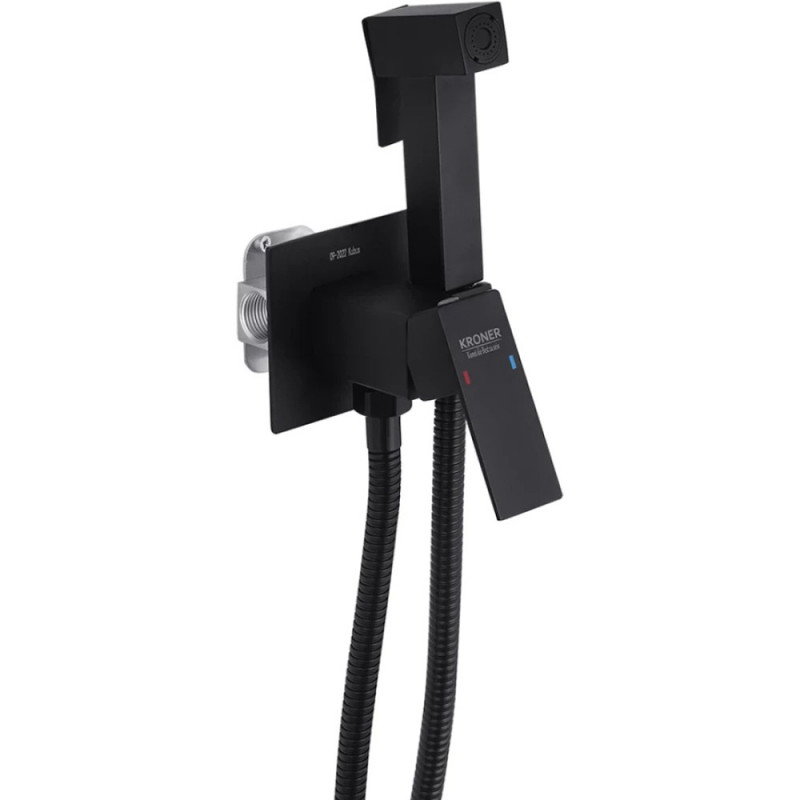 Змішувачі з гігієнічним душем Kroner KRP Edelstahl Kubus - SCH053