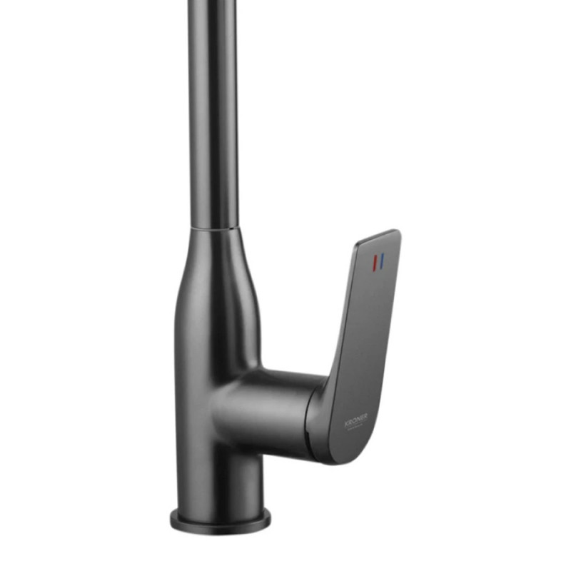 Змішувач для кухні з висувним виливом Kroner KRP Graz - GRP030-T