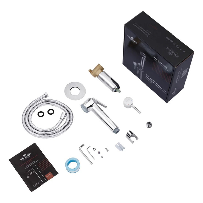 Змішувачі з гігієнічним душем Kroner KRP Bidet - C082