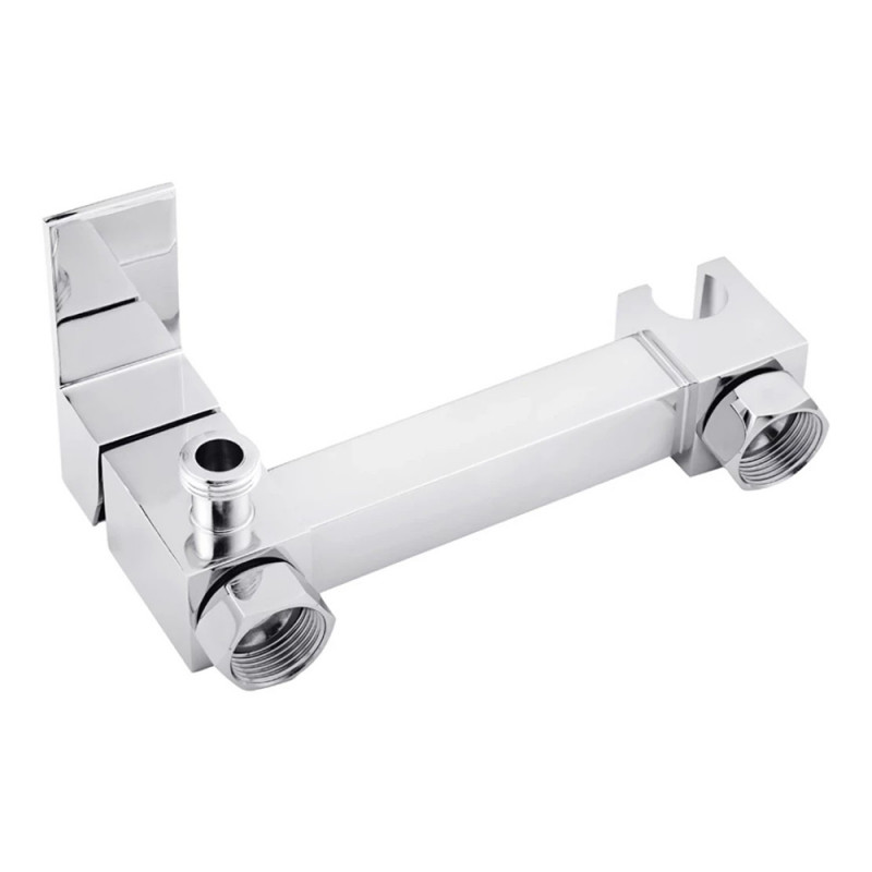 Змішувач для біде Kroner KRP Edelstahl Kubus - CHR052 з гігієнічним душем