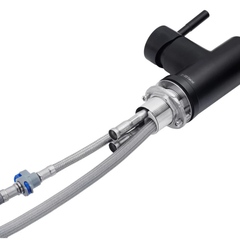 Змішувач для кухні з висувним виливом Kroner KRP Edelstahl Klassisch - SCH03915