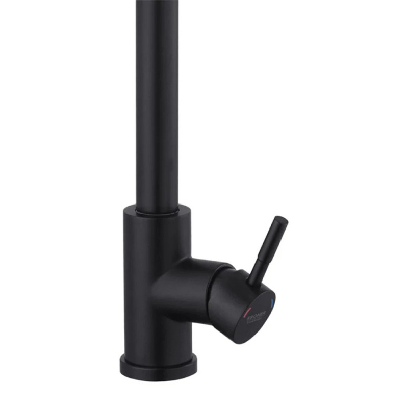 Змішувач для кухні з висувним виливом Kroner KRP Edelstahl Klassisch - SCH03915