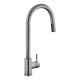 Змішувач для кухні з висувним виливом Kroner KRP Edelstahl Klassisch - PVD03915