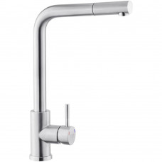 Змішувач для кухні з висувним виливом Kroner KRP Edelstahl Klassisch - ESG03917